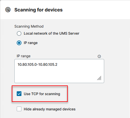 Showcase of the now working TCP button