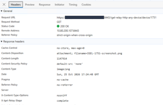 Browser response details showing 200 OK with a Content-Type of image/png.